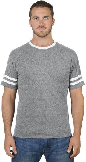 Jerzees Adult 4.5-ounce. TRI-BLEND Varsity Ringer T-Shirt